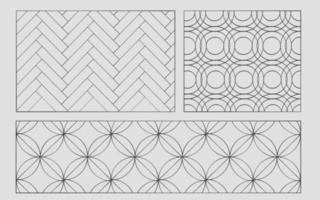 Sketch geometry background vector