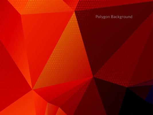 Abstract colorful triangular geometric crystal background