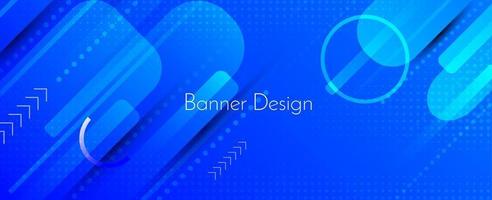 Modern stylish abstract geometric elegant banner pattern background vector