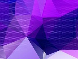 Abstract colorful triangular geometric crystal background vector