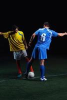 vista de jugador de futbol foto