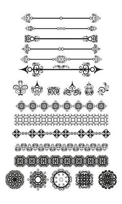 Set of decor elements 2
