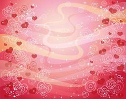 Valentin's day Background with Hearts vector