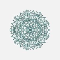 Mandala for coloring book.Floral Vector Ornament For Backgrounds, Logos, Stickers, Labels, Tags And Other Design.doodle style.