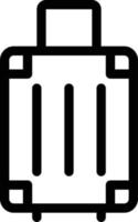suitcase vector illustration on a background.Premium quality symbols.vector icons for concept and graphic design.