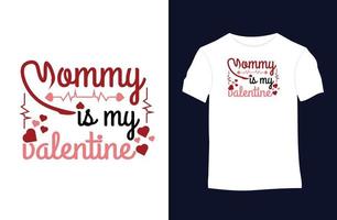 Valentines day lettering vector, valentine quotes lover typography tshirt vector