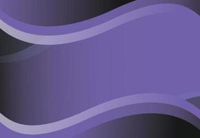 Gradient wavy background with purple Color vector