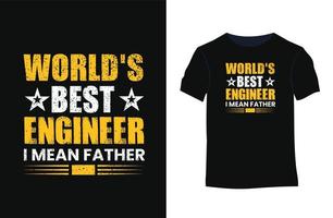 Father love quotes vector typography t-shirt.