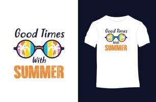 Summer quotes vector T-shirt design