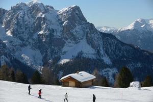 mountain winter nature photo