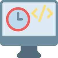 time vector illustration on a background.Premium quality symbols.vector icons for concept and graphic design.