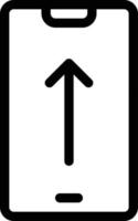 arrow up vector illustration on a background.Premium quality symbols.vector icons for concept and graphic design.