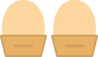 Eggs Flat Icon vector