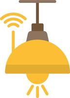 Lamp Flat Icon vector