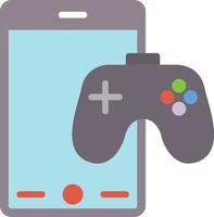 Touch Game Flat Icon vector