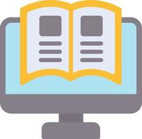 Ebook Flat Icon vector