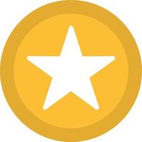 Star Flat Icon vector