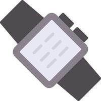 reloj inteligente icono plano vector