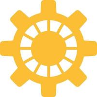 Setting Flat Icon vector