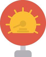 Meter Flat Icon vector