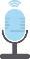 Voice Control Flat Icon vector