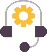 Technical Support Flat Icon vector