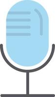 Microphone Flat Icon vector