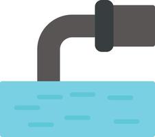 Waste Water Flat Icon vector