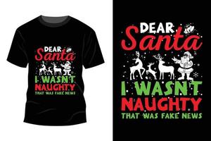 Christmas T-shirt Design vector