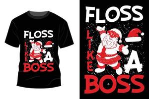 Christmas T-shirt Design vector