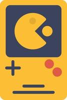 Portable Video Game Console Flat Icon vector