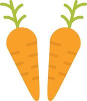 Carrots Flat Icon vector