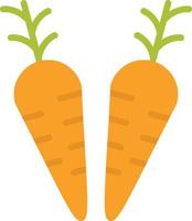 Carrots Flat Icon vector