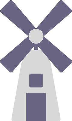 Windmill Flat Icon