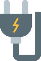 Plug Flat Icon vector