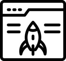 rocket vector illustration on a background.Premium quality symbols.vector icons for concept and graphic design.