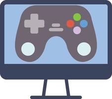 Online Game Flat Icon vector