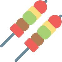 Ilustración de vector de pincho en un fondo. Símbolos de calidad premium. Iconos vectoriales para concepto y diseño gráfico.