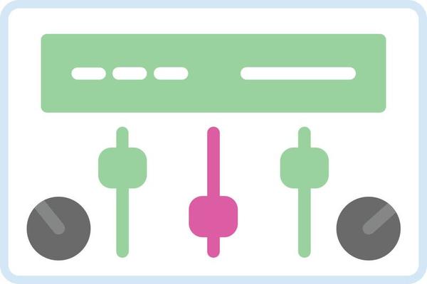 Control Panel Flat Icon