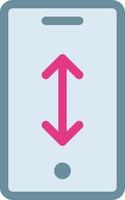 Mobile vector illustration on a background.Premium quality symbols.vector icons for concept and graphic design.