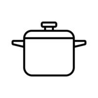 saucepan icon vector design template