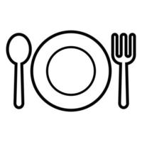 flatware icon vector design template