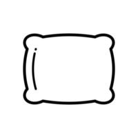 pillow icon vector design template