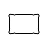 pillow icon vector design template