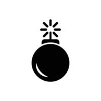 bomb icon vector design template