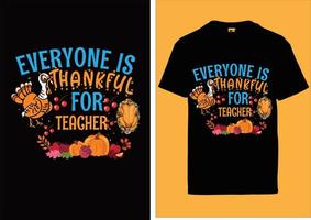 Thanksgivng day t shirt design vector
