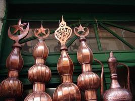 detalle de la decoración de la mezquita foto