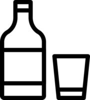 beber ilustración vectorial sobre un fondo. símbolos de calidad premium. iconos vectoriales para concepto y diseño gráfico. vector