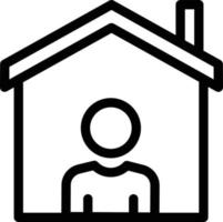 stay home vector illustration on a background.Premium quality symbols.vector icons for concept and graphic design.