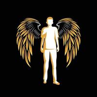 Angel vector design and illustration